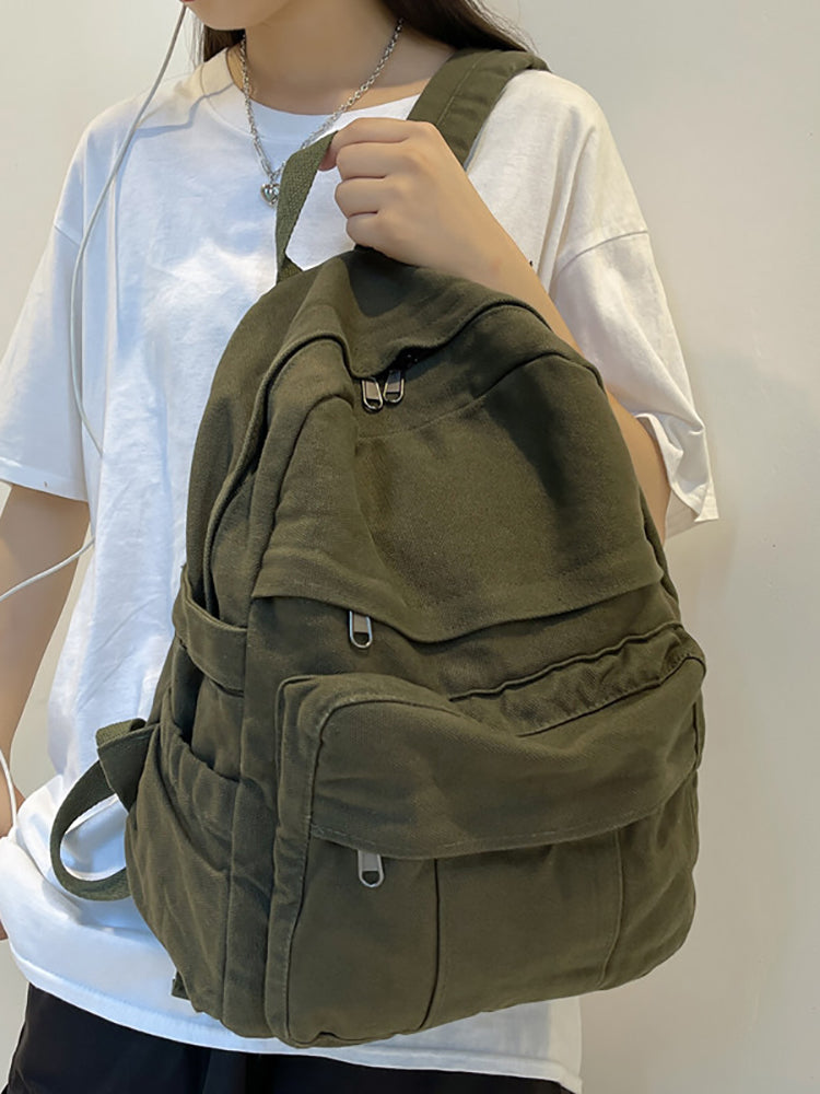 Minimalist Large Capacity Backpack - Elara Row