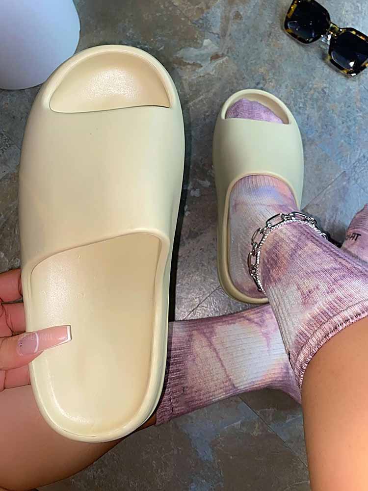 Casual Soft Sole Slides - Elara Row
