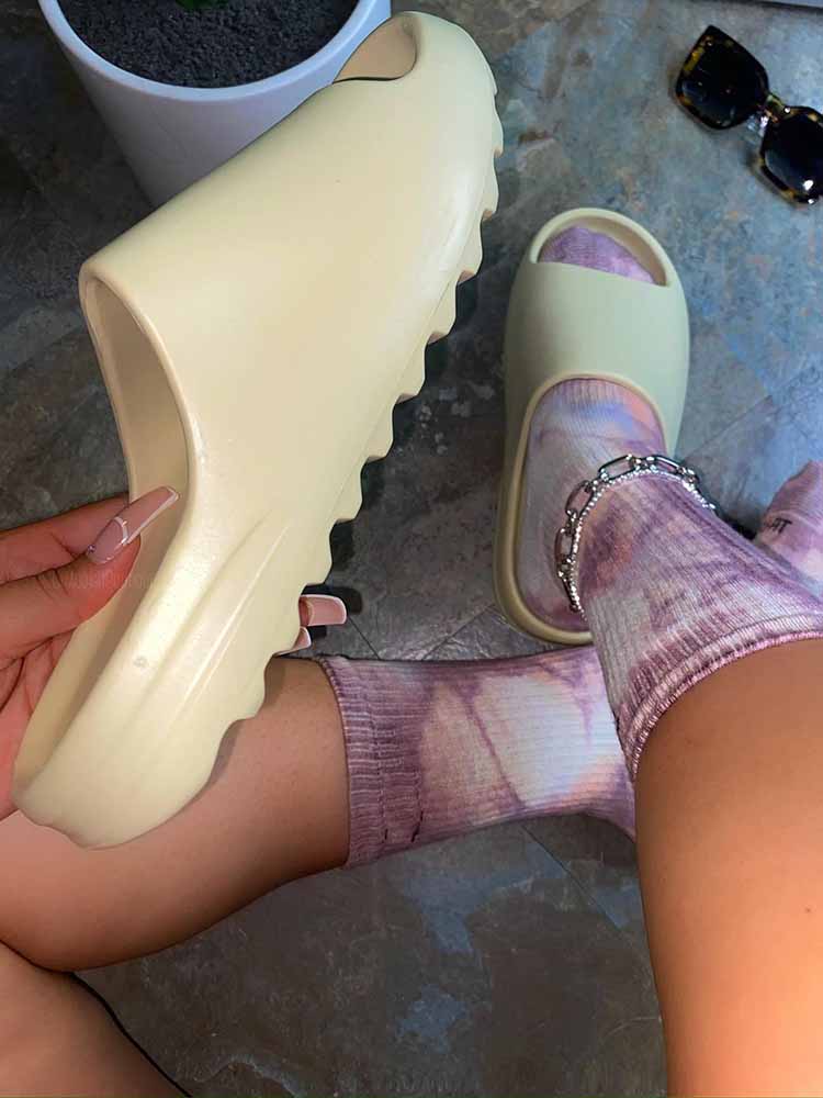 Casual Soft Sole Slides - Elara Row