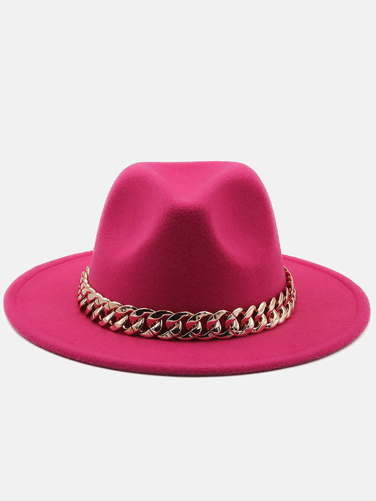 Chain Bag and Matching Hat Set - Elara Row