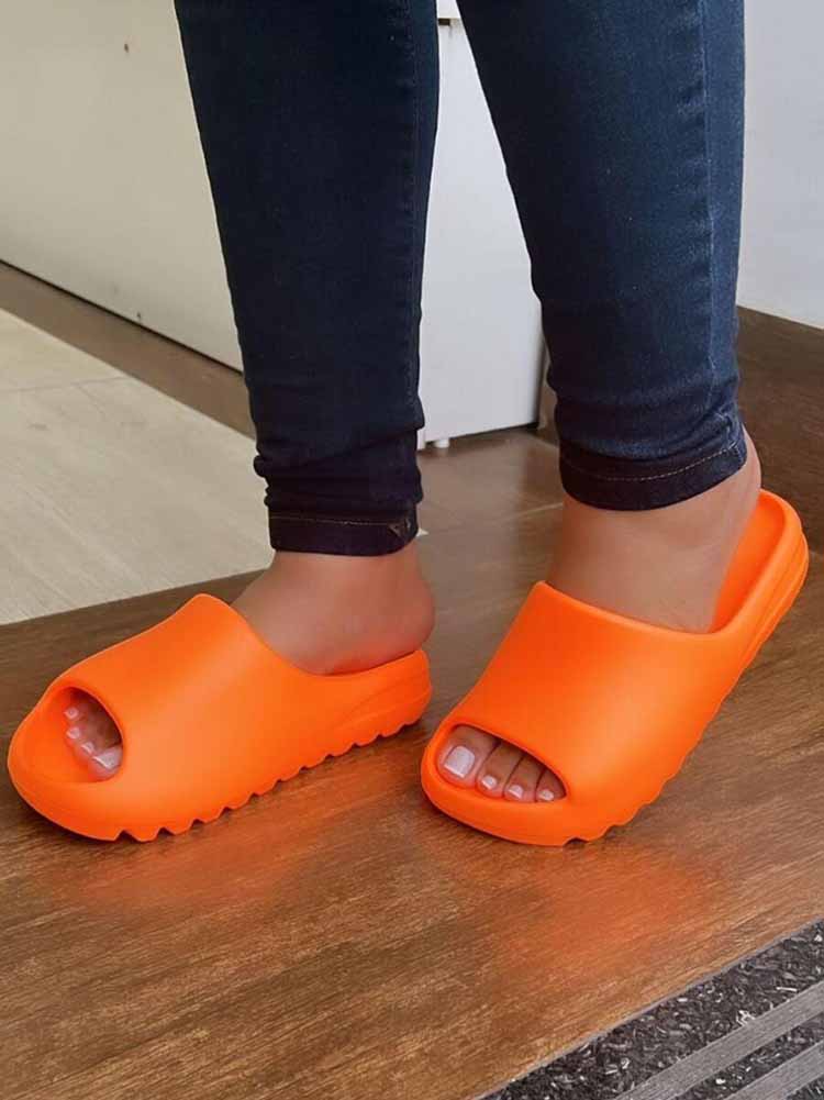 Casual Soft Sole Slides - Elara Row