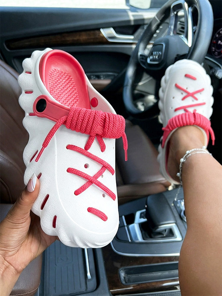 The Urban Rope Lace Clogs