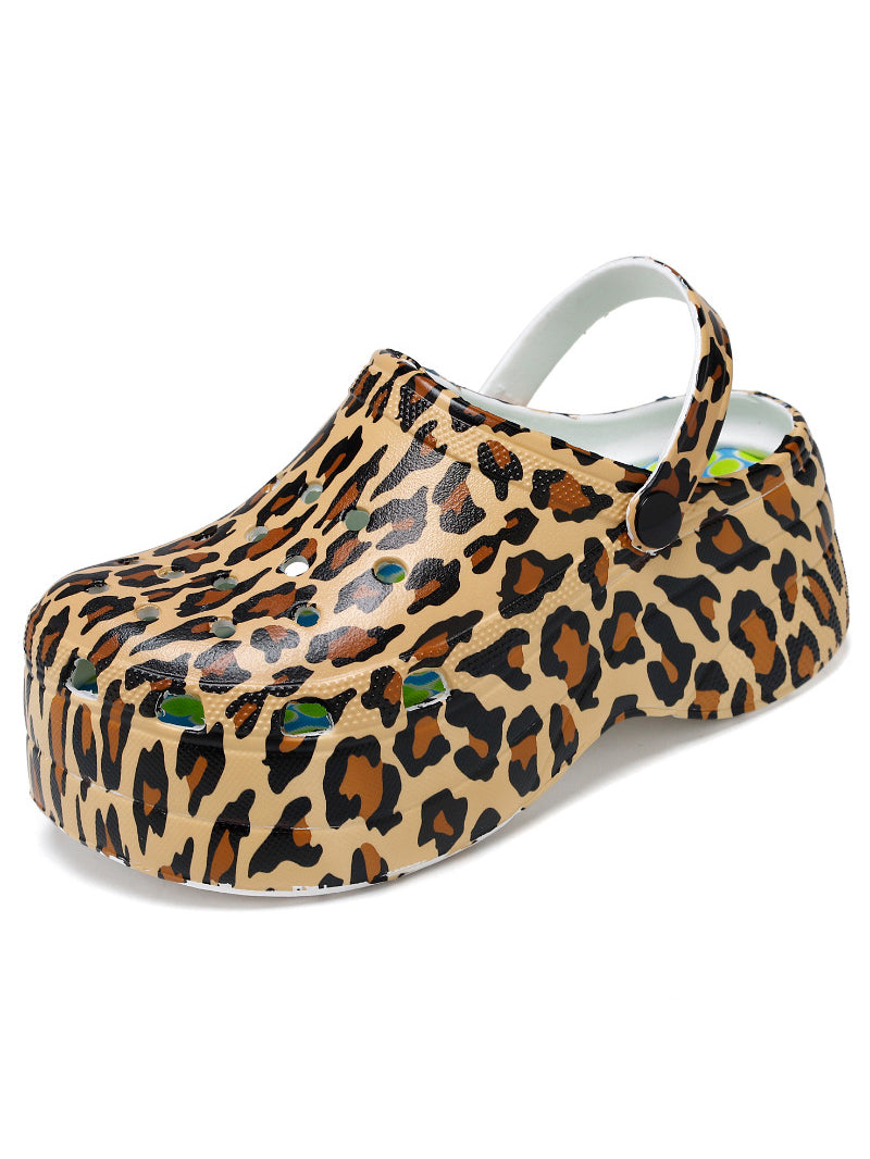 Casual Thick Sole Hole Sandals - Elara Row