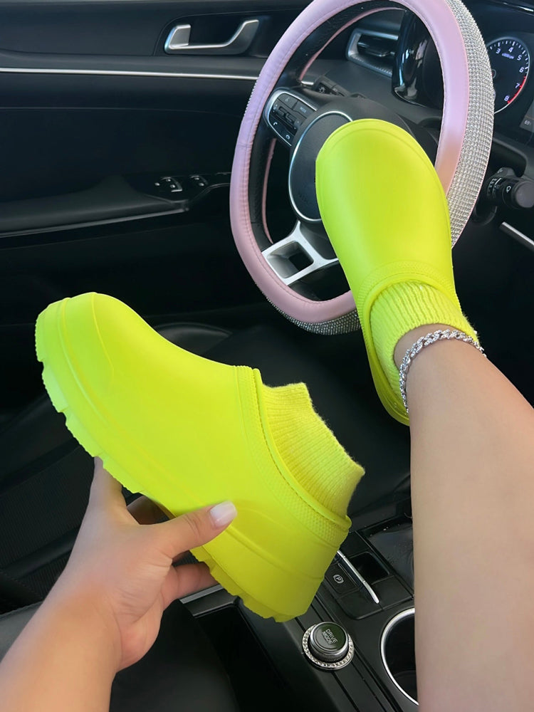 Candy Color EVA Sock Shoes - Elara Row