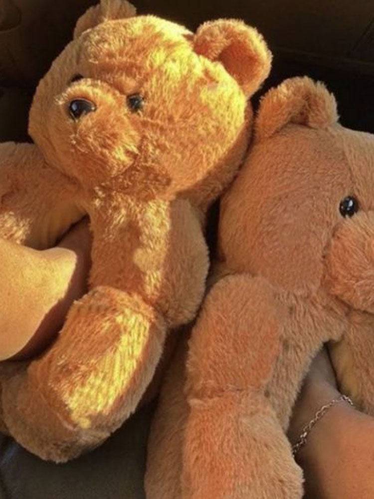 Fluffy Teddy Bear Slippers - Elara Row