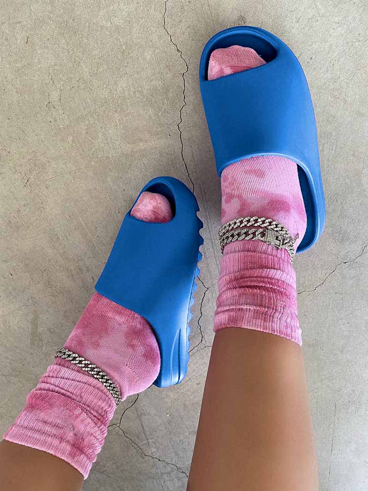 Casual Soft Sole Slides - Elara Row