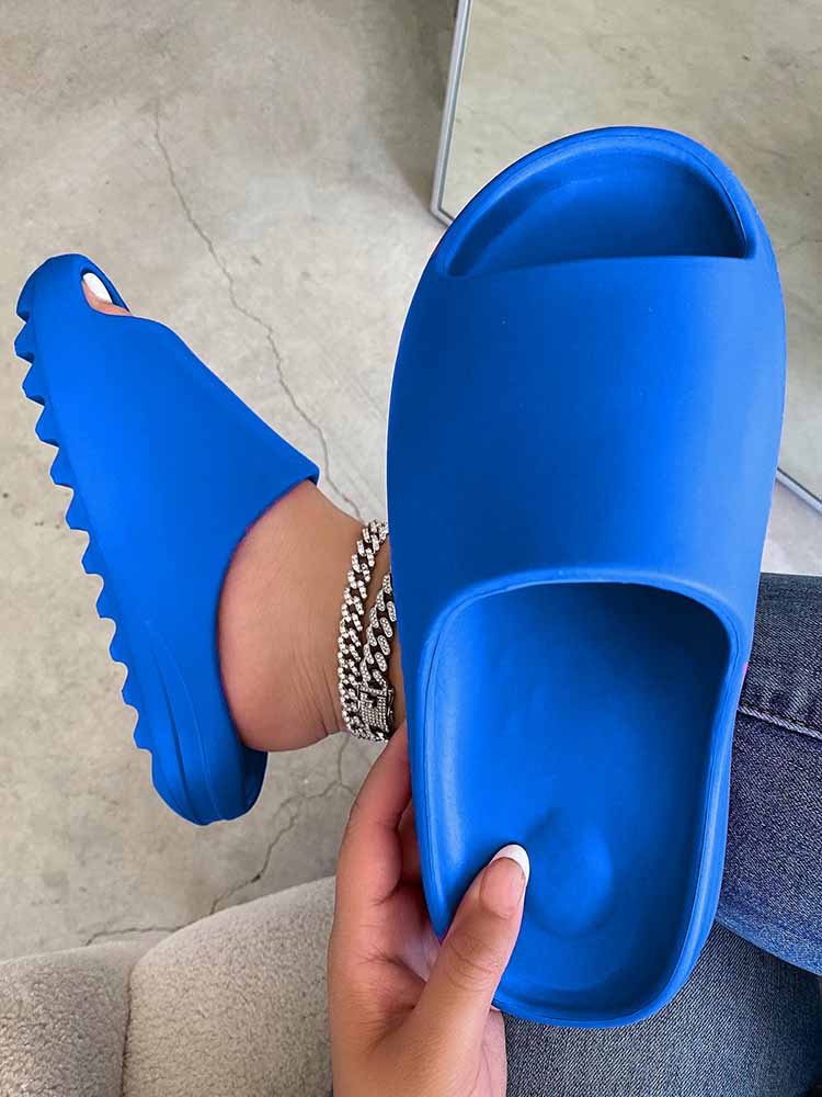 Casual Soft Sole Slides - Elara Row