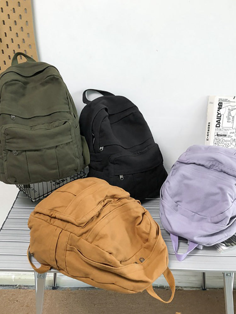 Minimalist Large Capacity Backpack - Elara Row