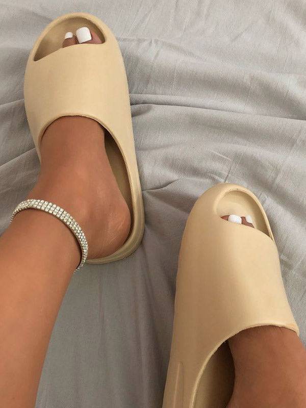 Casual Soft Sole Slides - Elara Row