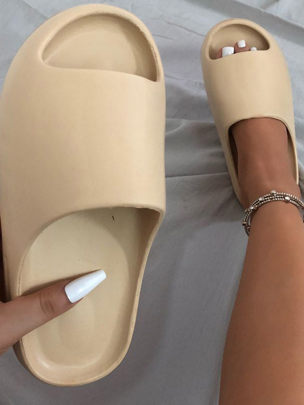 Casual Soft Sole Slides - Elara Row