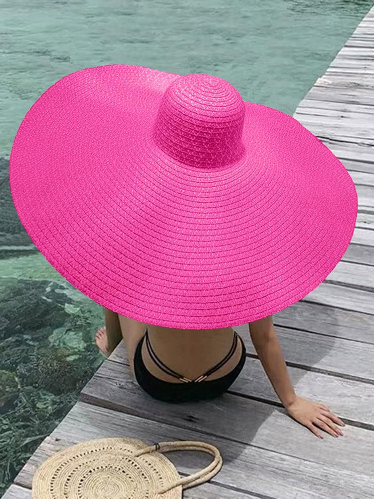 Beach Vibe Straw Bag & Hat - Elara Row