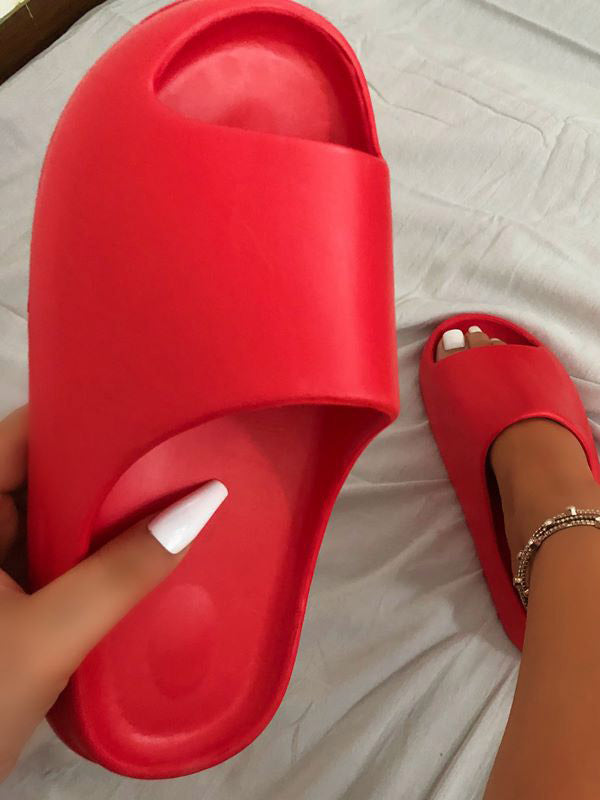 Casual Soft Sole Slides - Elara Row