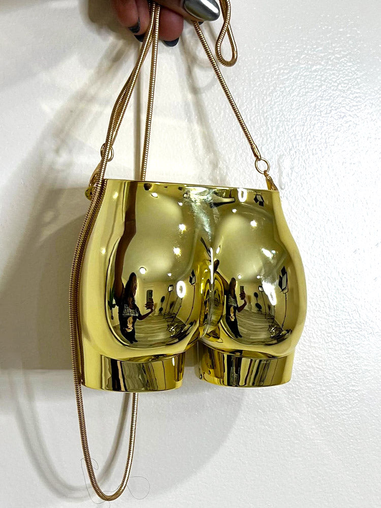 Butt Shaped Crossbody Bag - Elara Row