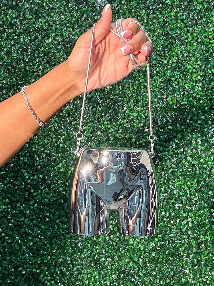 Butt Shaped Crossbody Bag - Elara Row