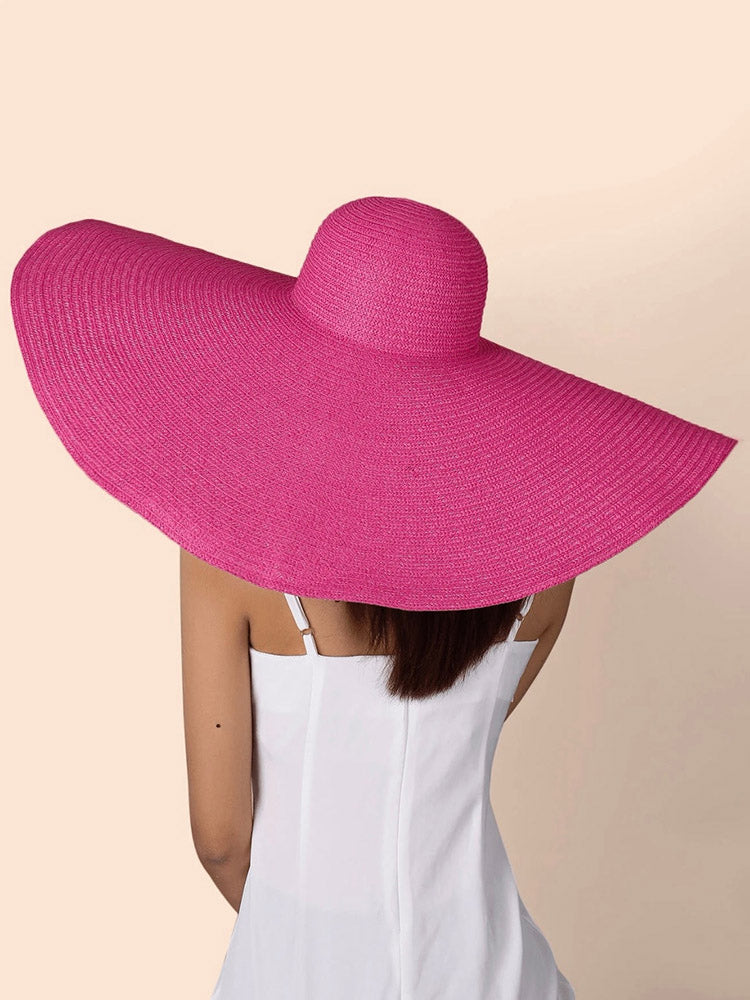 Beach Vibe Straw Bag & Hat - Elara Row