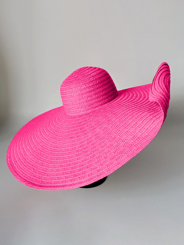Beach Vibe Straw Bag & Hat - Elara Row