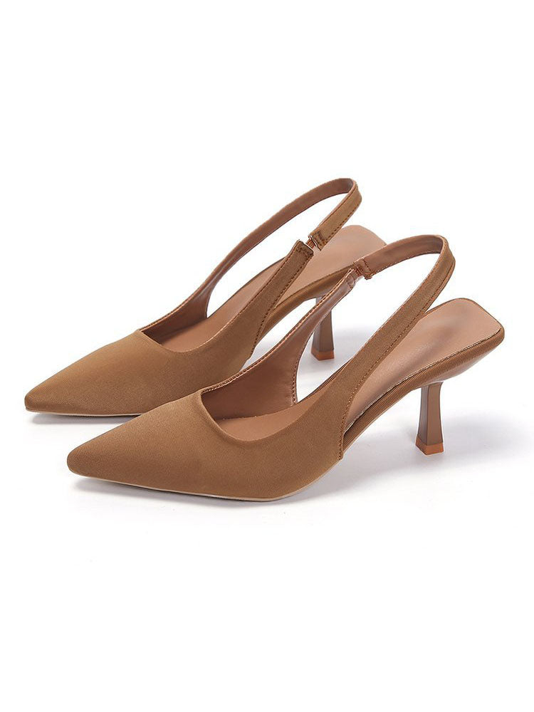 Sleek Elegant Slingback Pumps