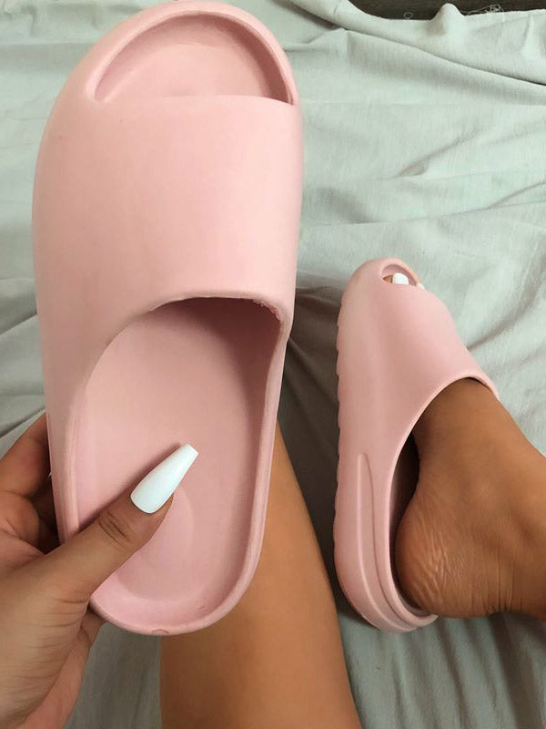 Casual Soft Sole Slides - Elara Row