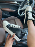 PU Low Top Sneakers - Elara Row