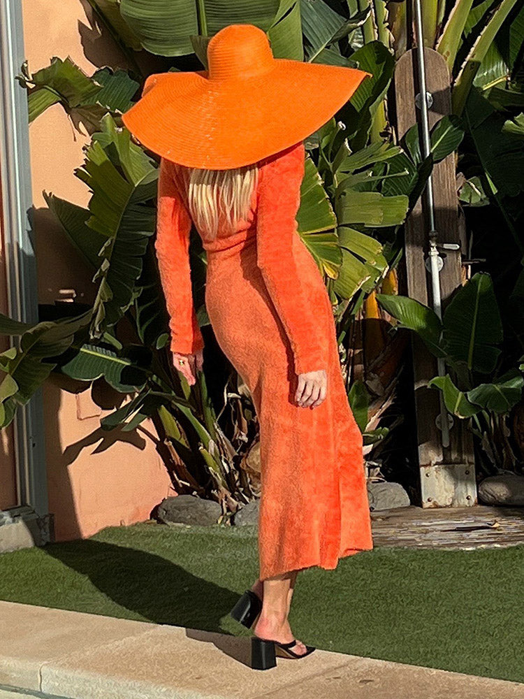 Beach Vibe Straw Bag & Hat - Elara Row