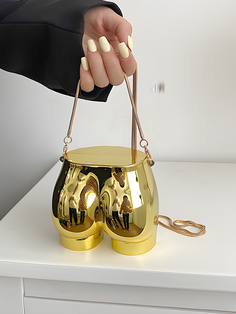 Butt Shaped Crossbody Bag - Elara Row